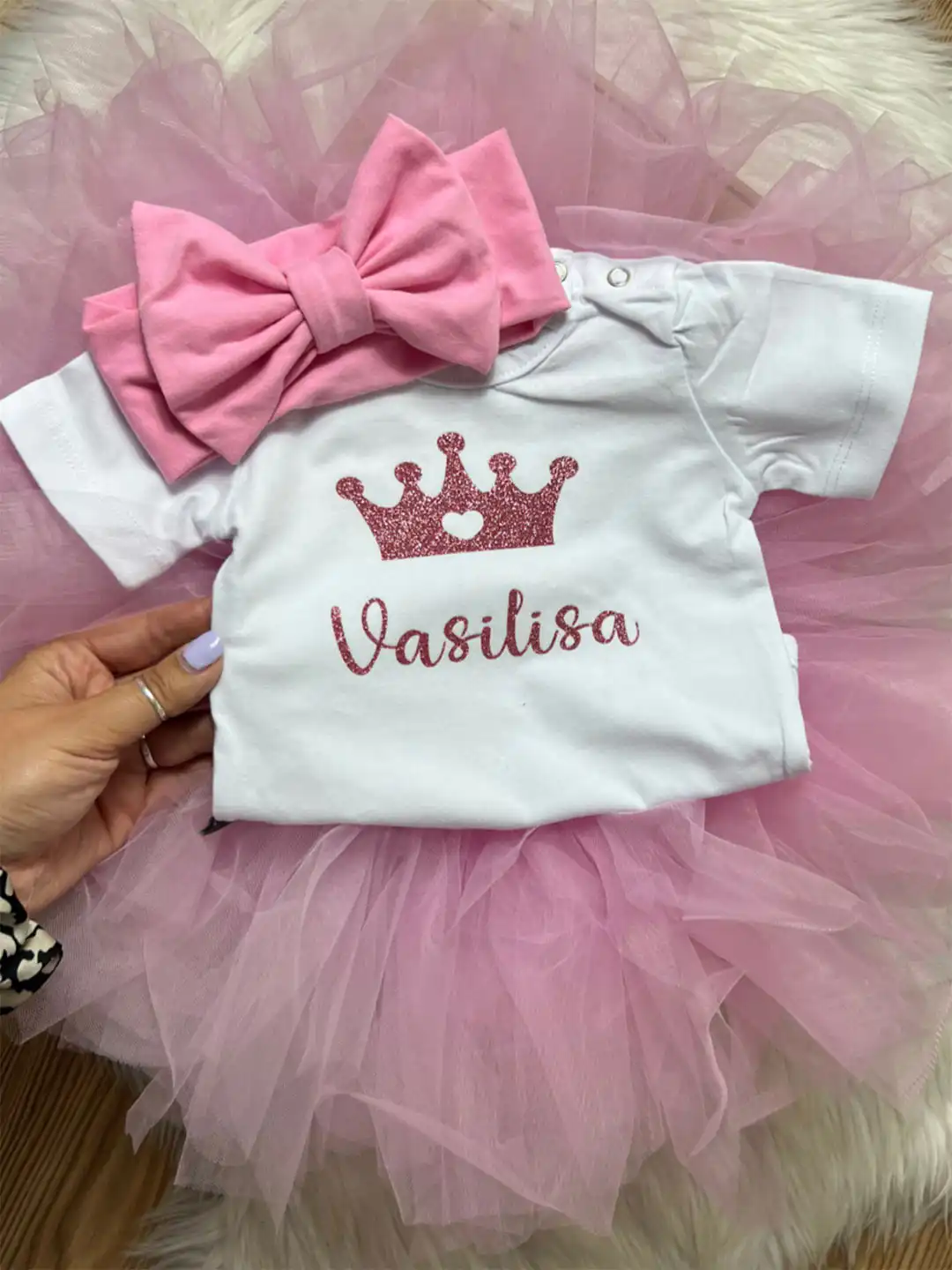 D43E2B44-C628-4A2C-8757-75A63AA9039C Komplet sa tutu suknjicom - Slika 1