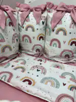 Odaberi dezen -ogradica za krevetac Jastučić sa mašnama - Slika 10