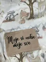 Prekrivač sa porukom - polar - Slika 3