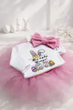 Moj prvi Uskrs sa tutu suknjicom-Komplet :)