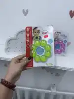 Glodalica za bebe sa vodom - zelena