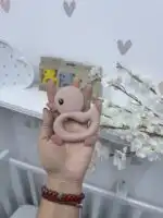 Jungle baby glodalica patkica - roze