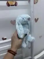 Jungle baby igračka Zeka mekani - plavi - Slika 3