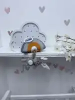 Jungle baby muzička igračka na potez Zeka duga