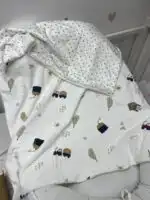 Jungle baby plišani prekrivač Bager