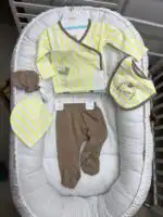 Tongs baby pamučni komplet za novorođenče