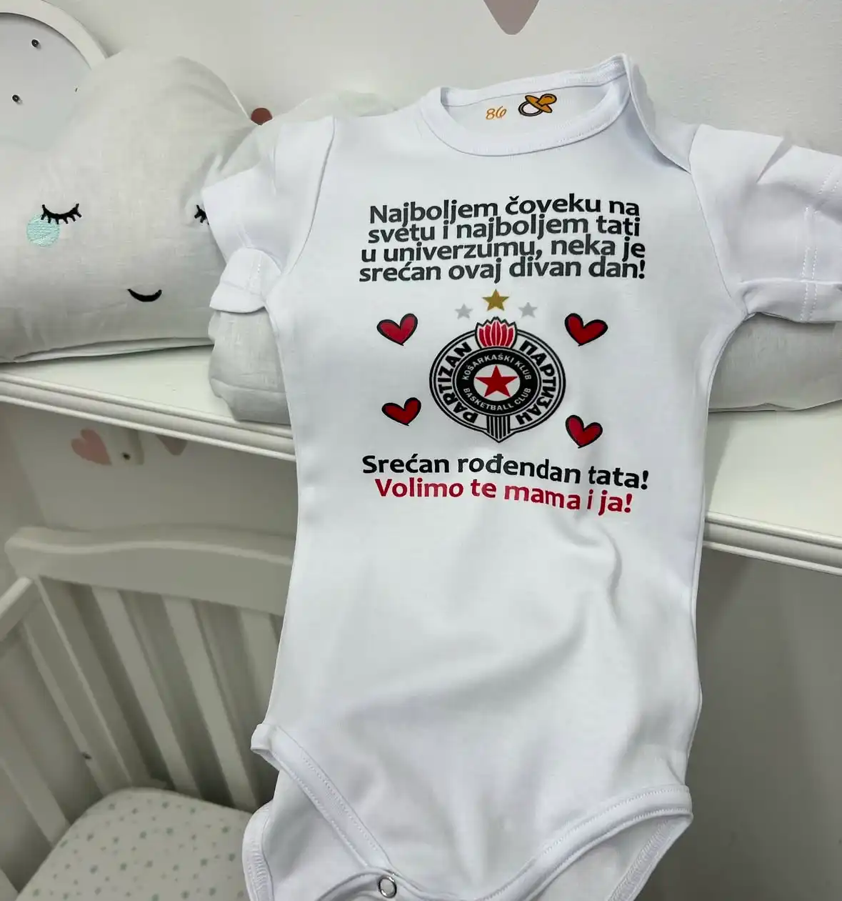 Screenshot Srećan rođendan najboljem tati Partizan-Bodić :) - Slika 1