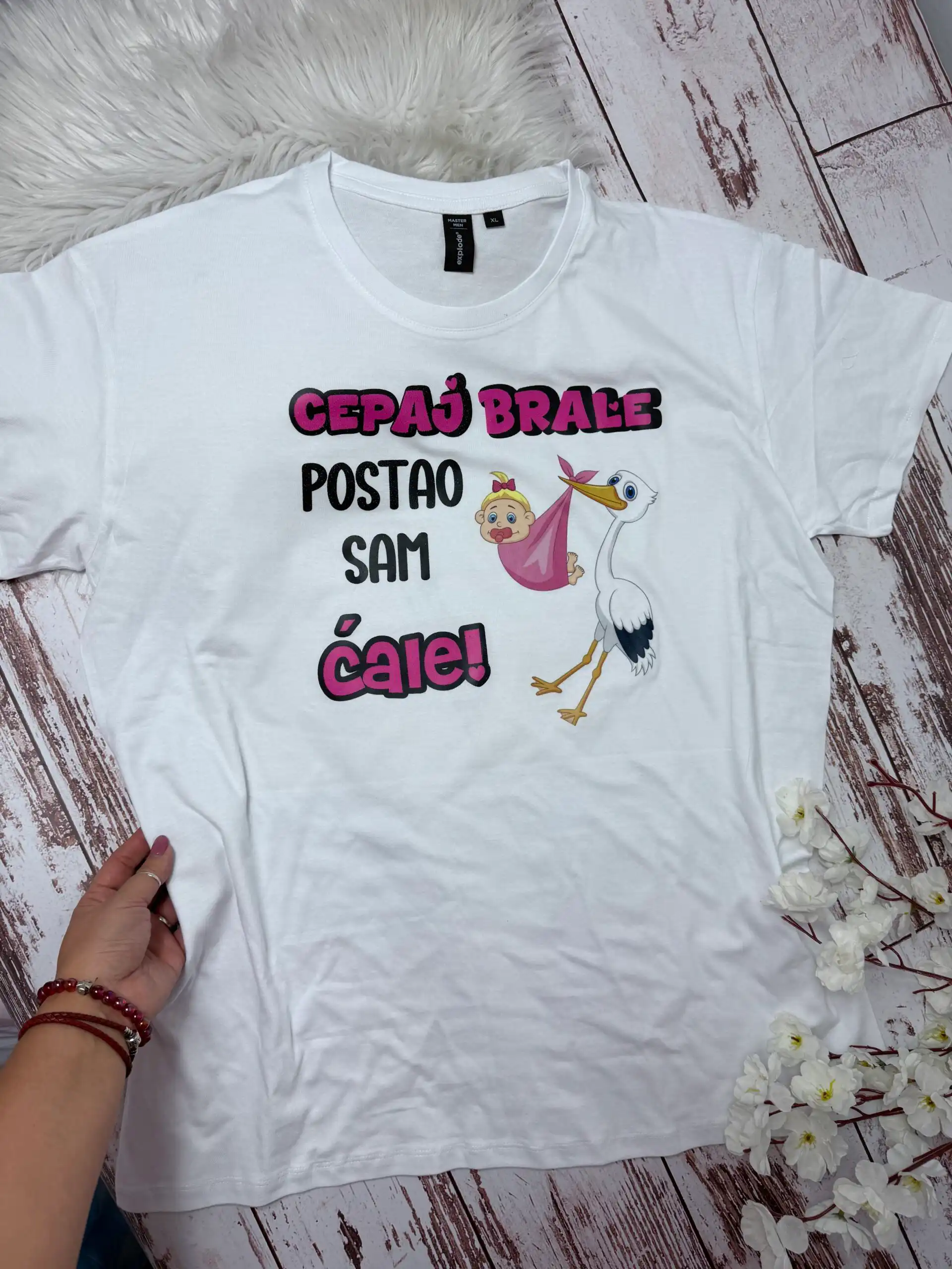 IMG_0994 Cepaj brale postao sam ćale :) Majica za odrasle - Slika 1