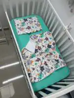 Posteljina "Tirkiz cvetić" - Slika 3