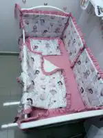 Odaberi dezen - ogradica za krevetac sa ravnom ogradicom na sundjeru/sa karnerom, ne skida se navlaka - Slika 2