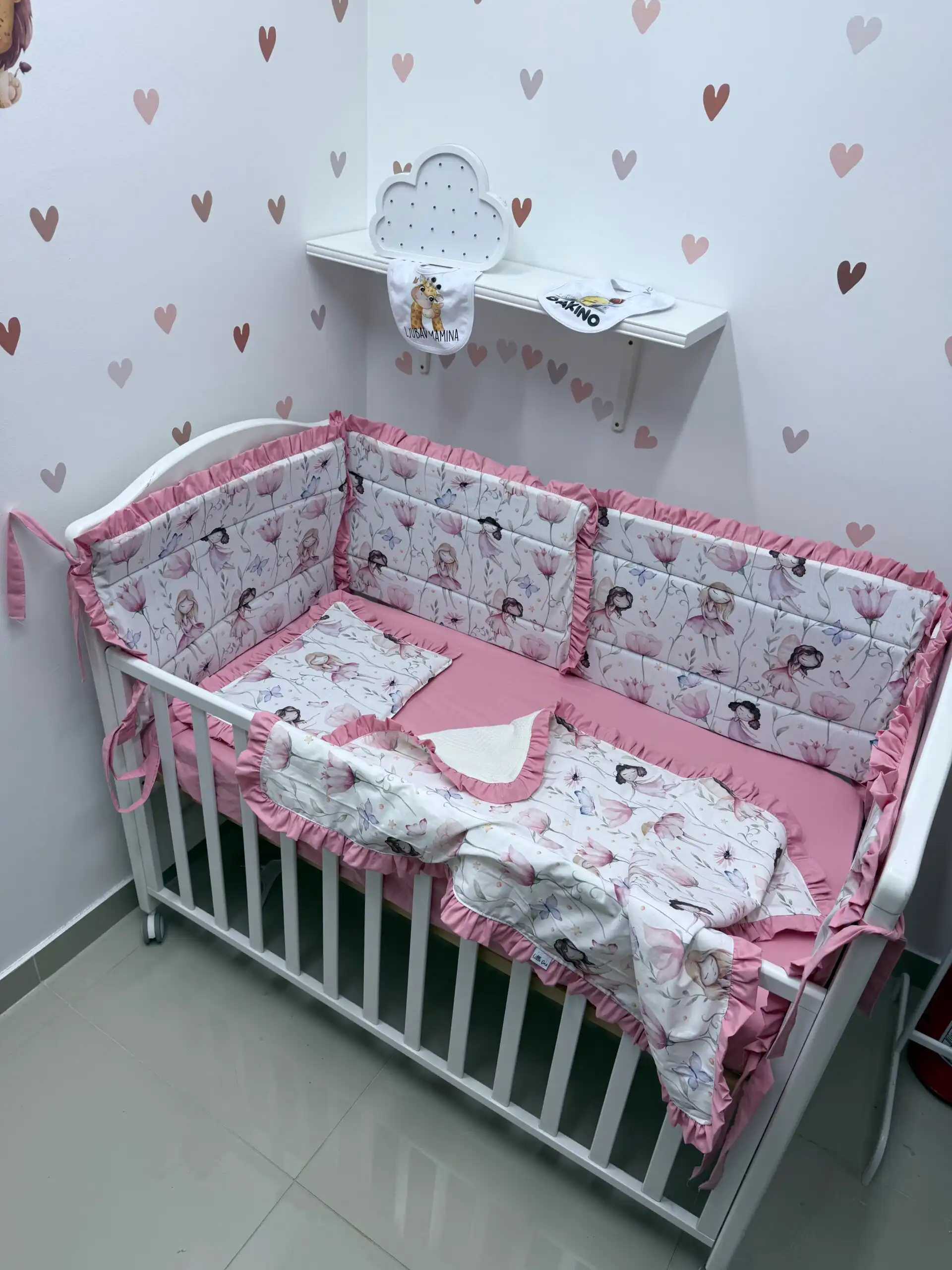 IMG_3149 Odaberi dezen - ogradica za krevetac sa ravnom ogradicom na sundjeru/sa karnerom, ne skida se navlaka - Slika 1