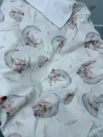 Pamuk/waffle prekrivač ,,Zeka na mesecu" - Slika 2