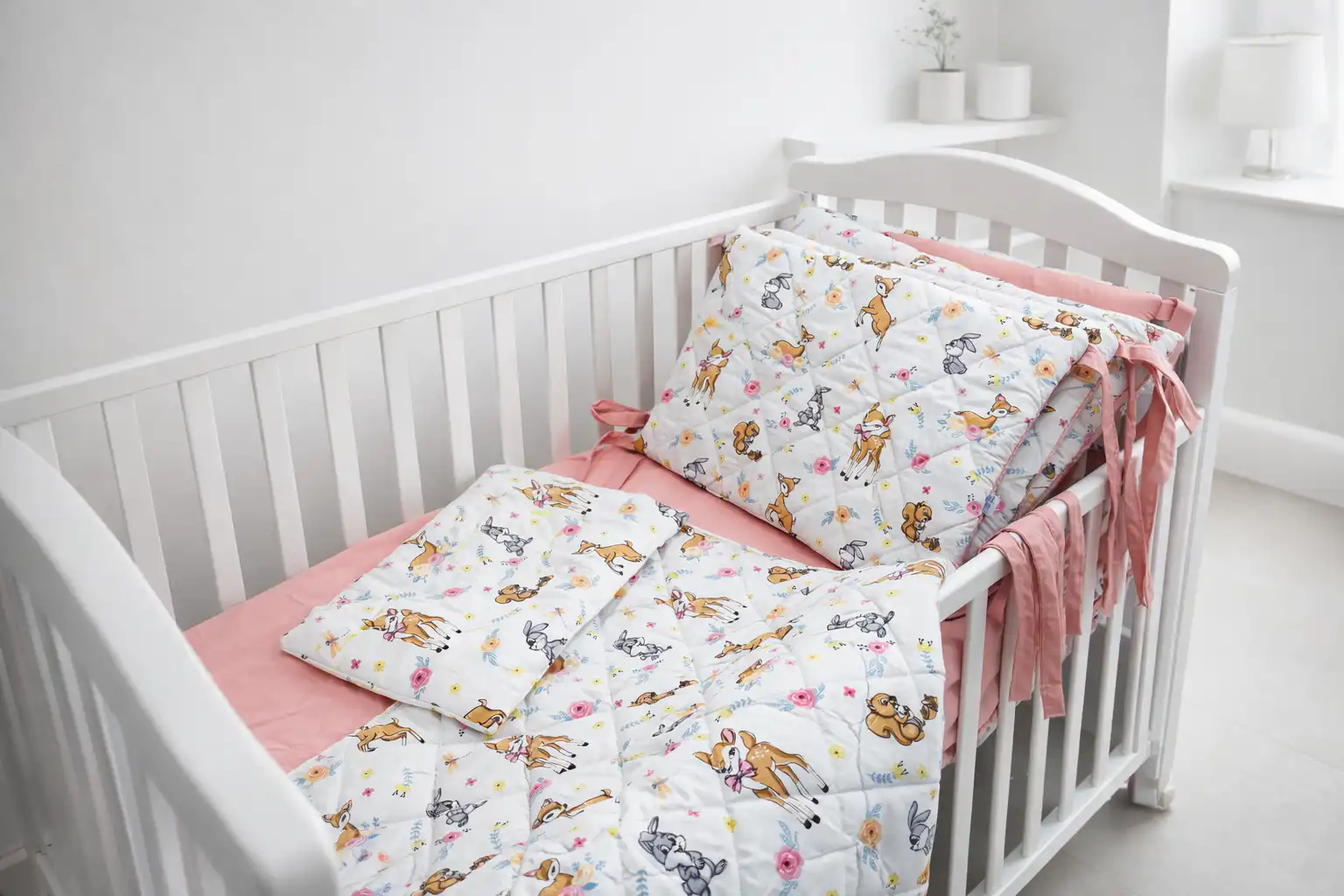 16A09894-1F2E-4944-AC1E-8A22D85BC161 Posteljina štepanom ravnom ogradicom - Srna - Slika 1