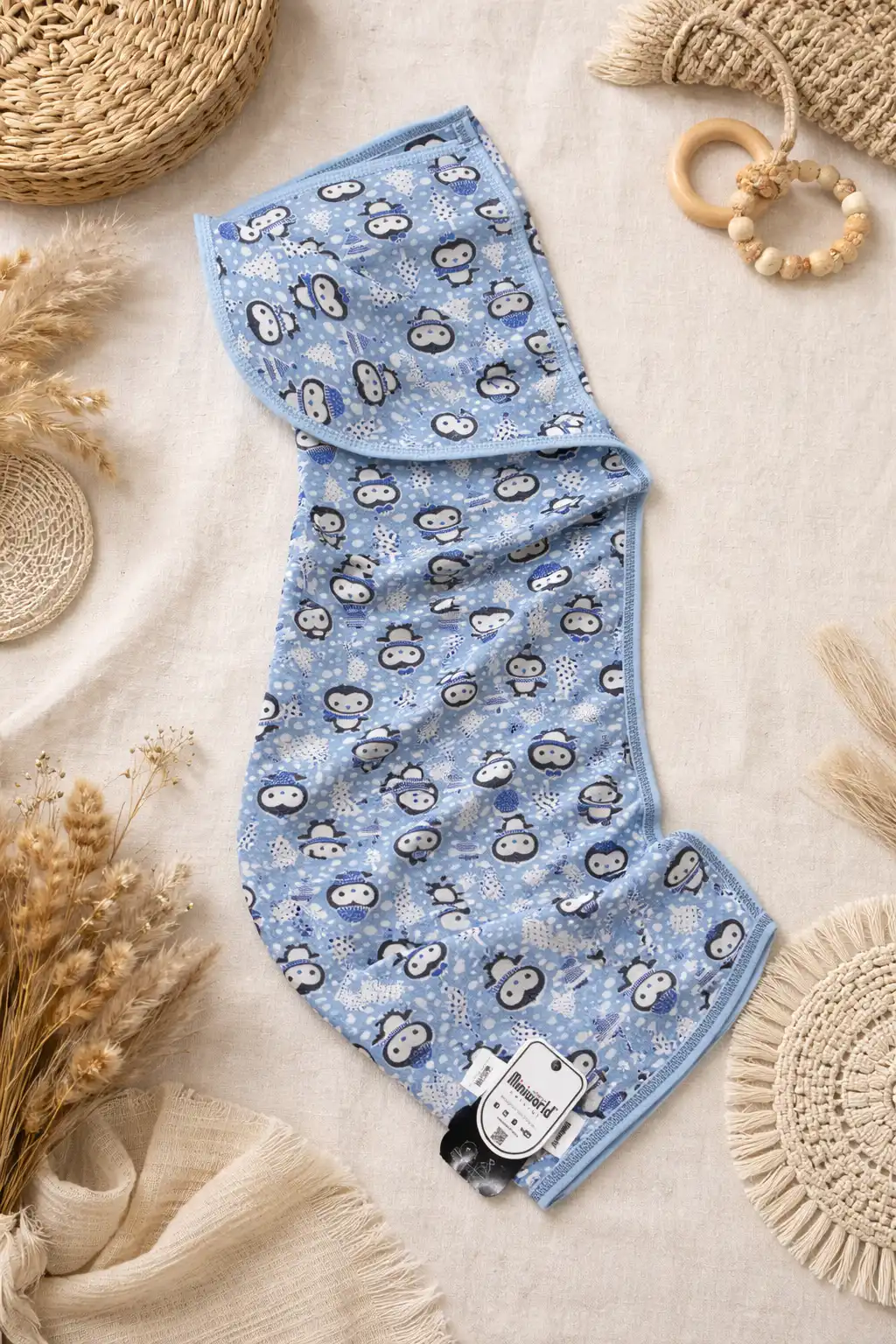 ChatGPT Image 18. феб 2026. 13_11_03 Prekrivač ćebe - pingvini - Slika 1