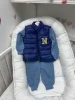 Komplet sa prslukom - plavi - Slika 2