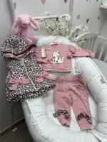 Tigrasti komplet sa prslukom - puder