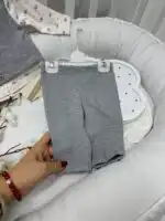 Pamučni/ svečani set za dečake -  sivi - Slika 3