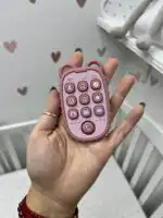 Glodalica Telefon - roze - Slika 2