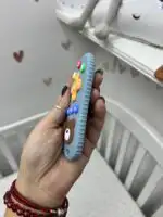 Silikonska glodalica daljinski - plavi - Slika 3