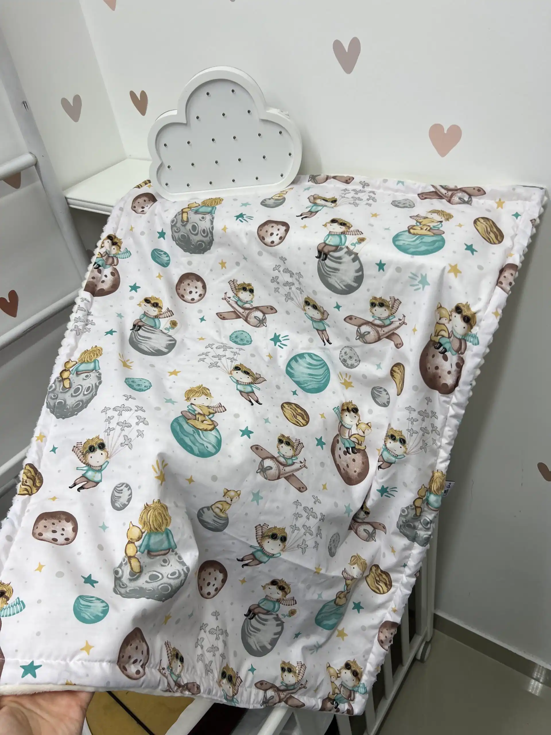 IMG_8686 Pamuk/ polar prekrivač " Mali princ" - Slika 1