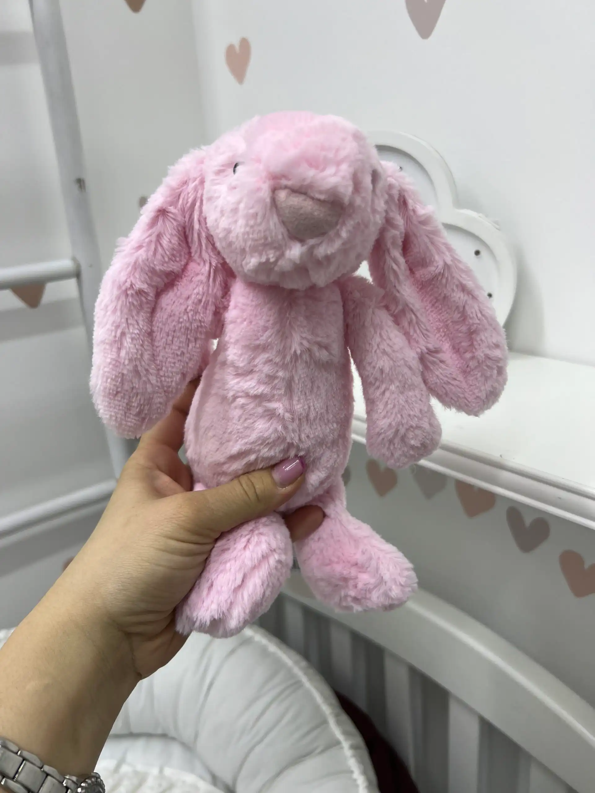 IMG_8766 Jungle baby igračka Zeka mekani – roze - Slika 1