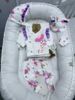 Set za novorođenče - Leptirić šarenić