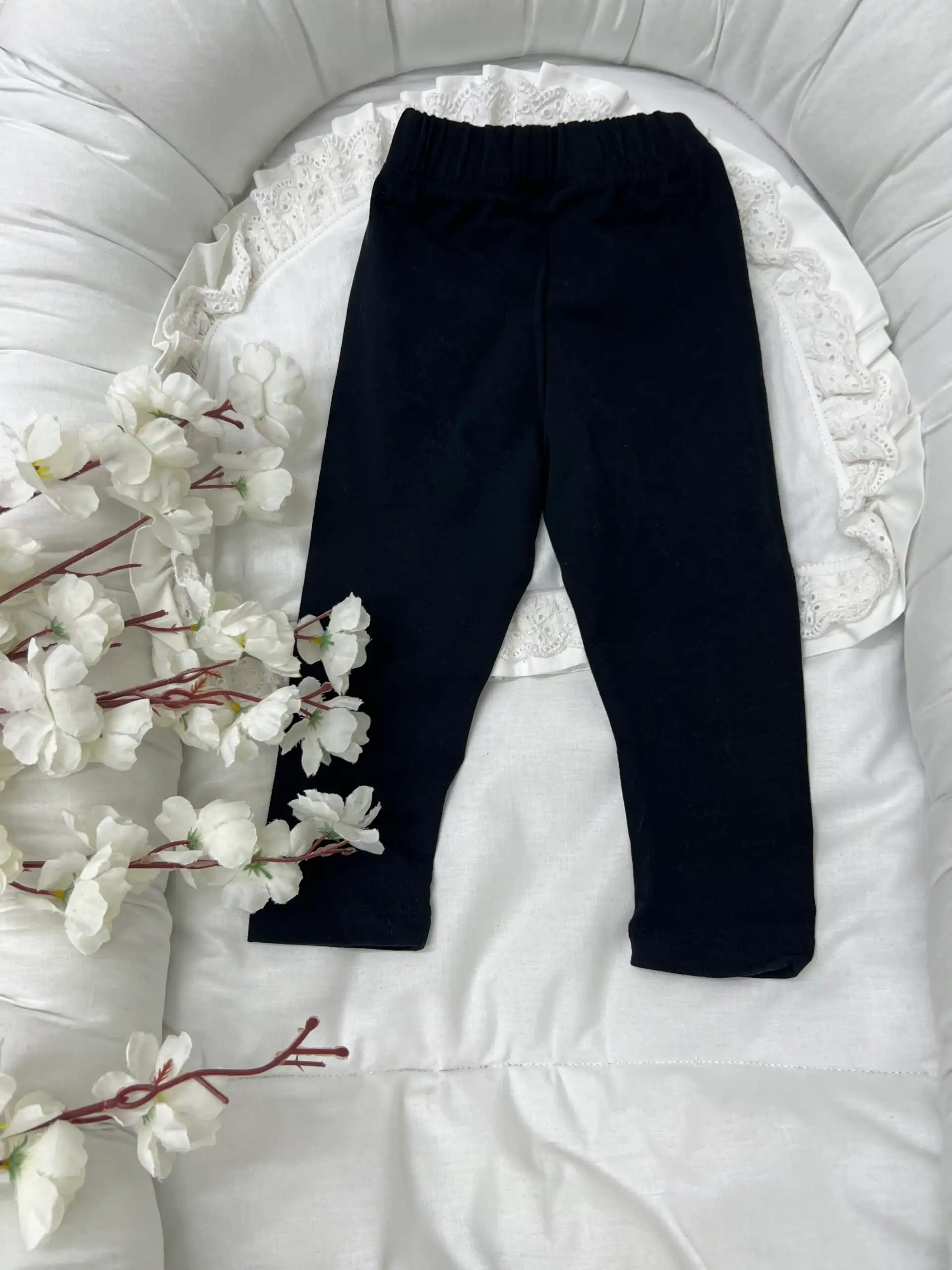 IMG_9031 Helanke za devojčice - crne - Slika 1