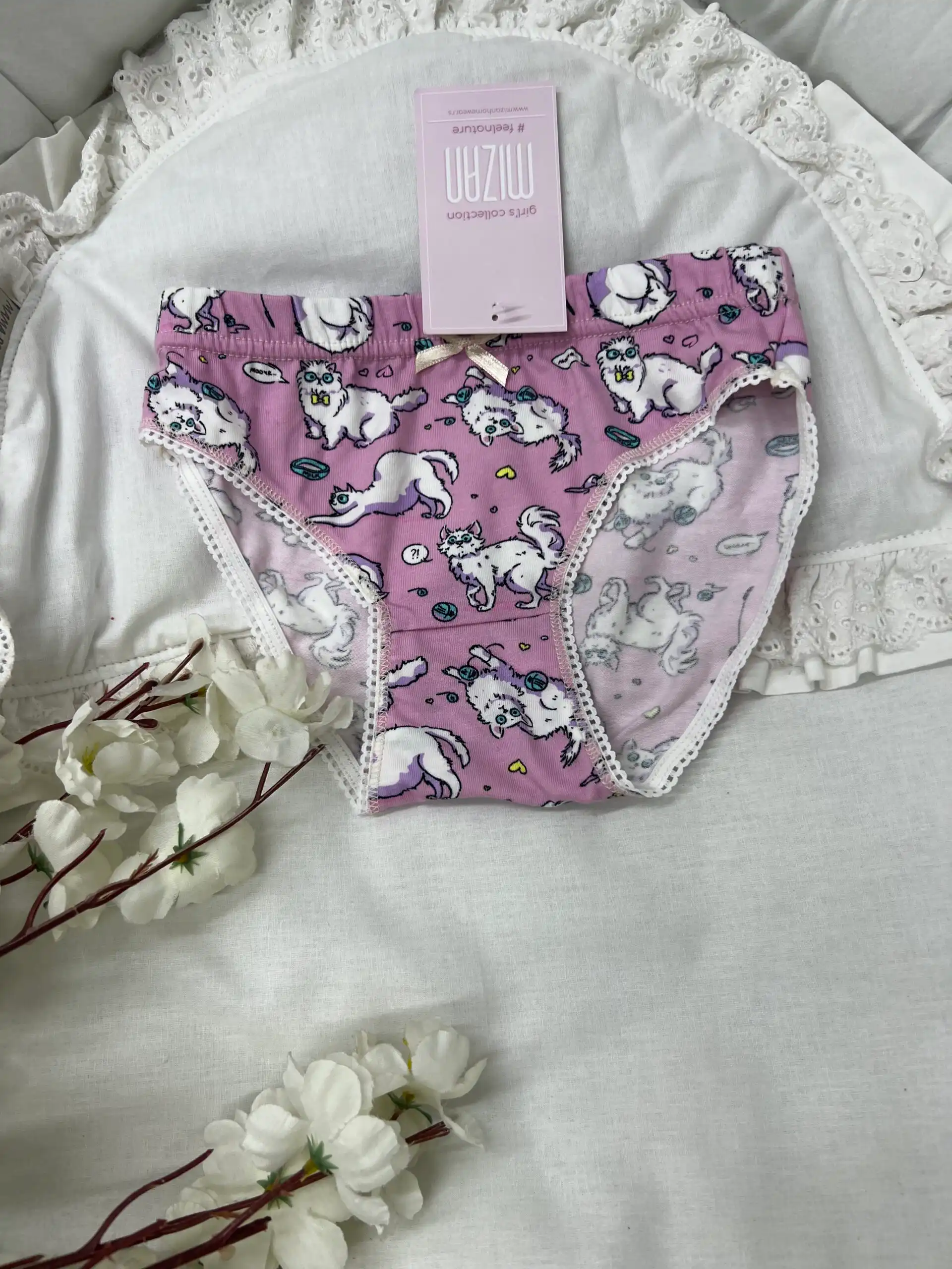 IMG_9147 Mizan gaćice za devojčice - roze - Slika 1