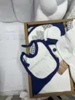 Desetodelni set za dečake Džentlmen - novorođenče - Slika 4