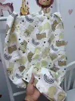 Dupli muslin prekrivac /Bež meda