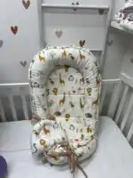 Gnezdo na vezivanje + meda jastuce - Žirafa - Slika 2