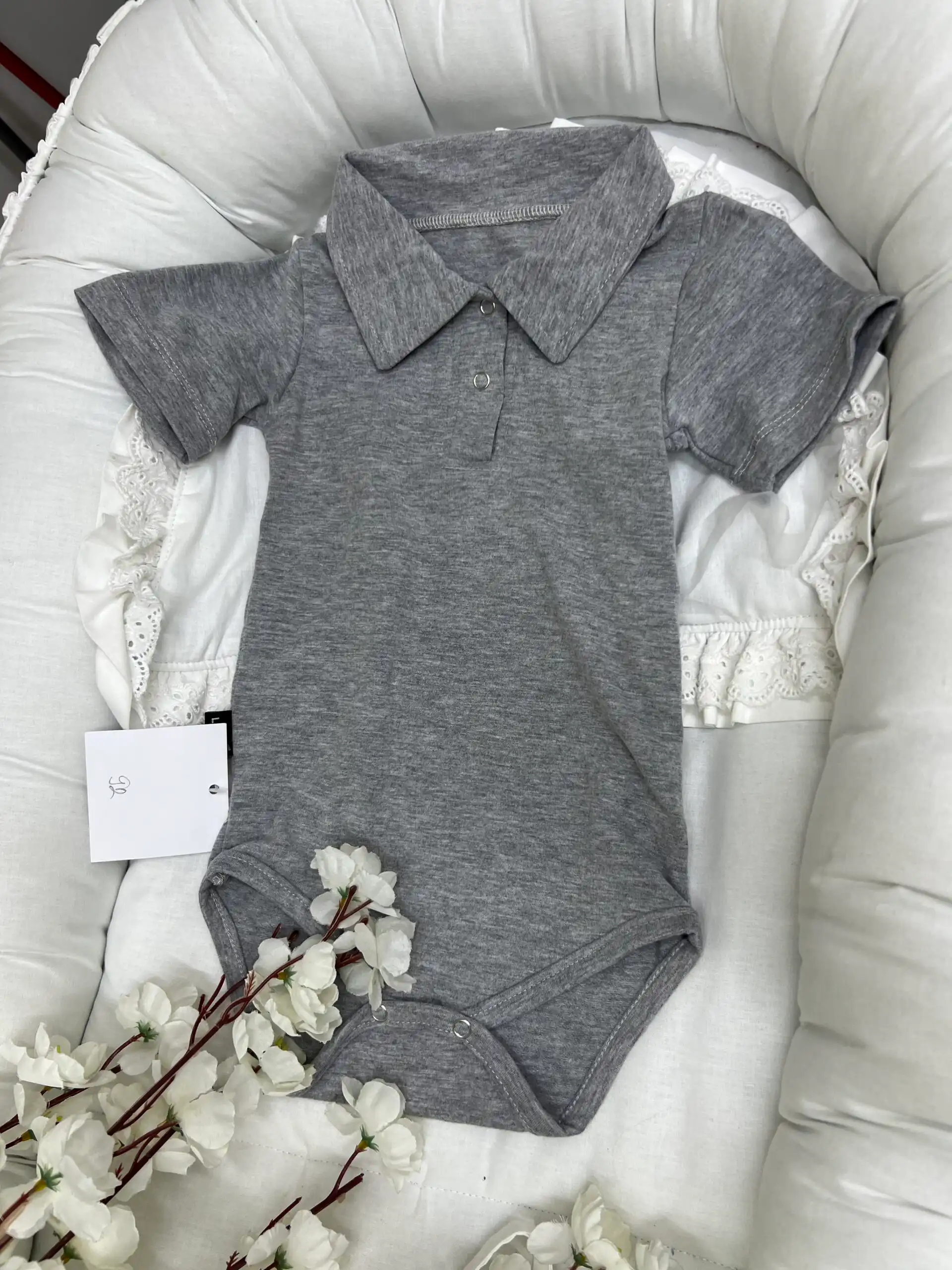 IMG_9722 Bodić sa kragnom - siv - Slika 1