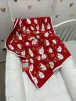 Pamučni prekrivač - Crvena zvezda / all over print