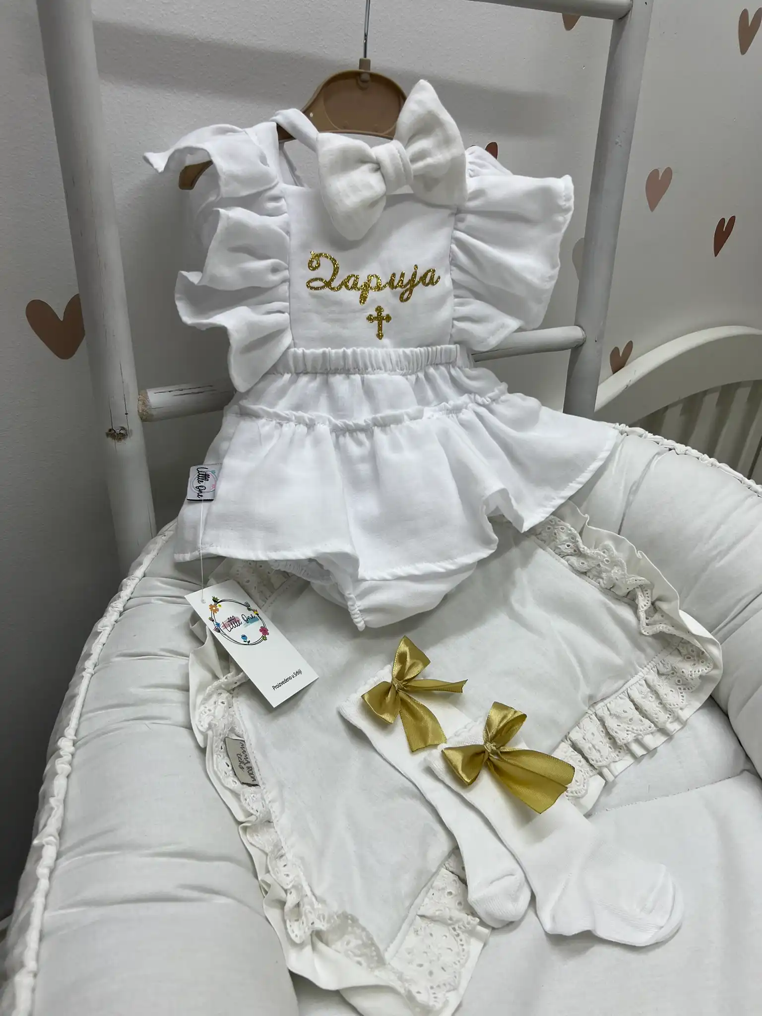 IMG_0667 Romper za krštenje - muslin - Slika 1