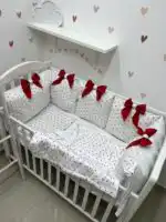 Set posteljine za krevetac - Ljubav