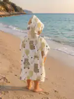Muslin pončo peškir