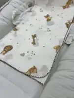 Muslin prekrivač - žirafa, zec i lisica - Slika 3