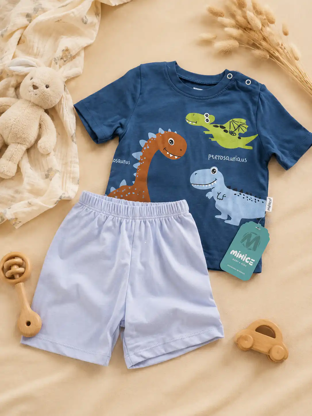 213984b5-d0c6-4539-b50b-922b258bff4d Komplet za bebe "Dino/ plavi" 2/1 - Slika 1