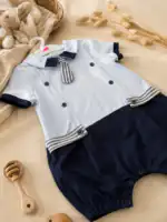 MyMio svečana pamučna štrampla za dečake - Slika 3