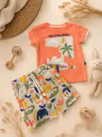 Komplet za dečake "Miniworld orange" 2/1