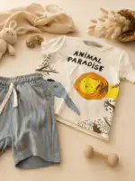 Komplet za bebe "Animal Paradise" 2/1 - Slika 3