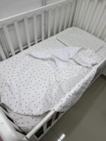 Posteljina za krevetac "Puder srce"
