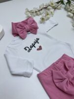 Personalizovani set 3/1 - Srculence - roze - Slika 3