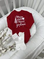 Novogodišnji bodić - Moja prva Nova godina crveni - Slika 4